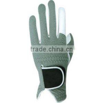 Combination Cabretta (Sheep Skin Leather) Cloth Golf glove 60
