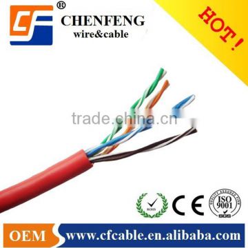 LAN Cable UTP CAT5.e Cu solid/reel-free box packing