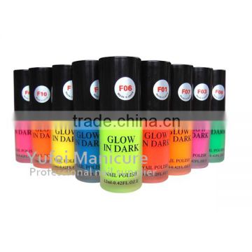 Glow in the dark Neon Nail polish 10 different popular color