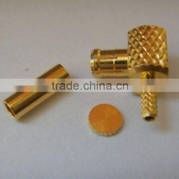 Right angle Coaxial connector MCX connector male right angle for cable 13