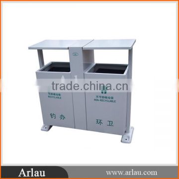 (BS24) Outdoor durable modeling stainless steel recycle bin