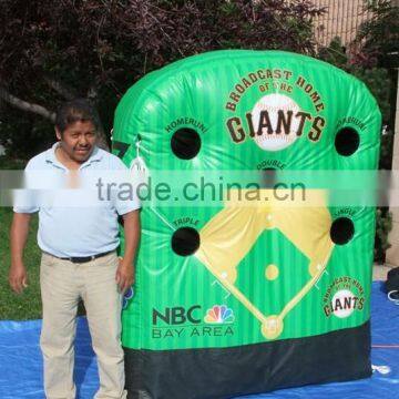 inflatable base ball toss game Inflatable interactive game