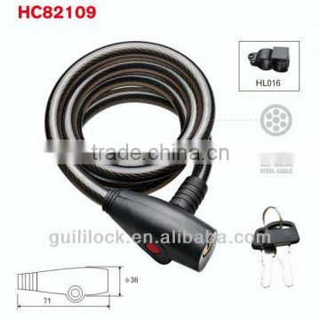high quality bicycle accessories, Snake lock,bike lock HC82109
