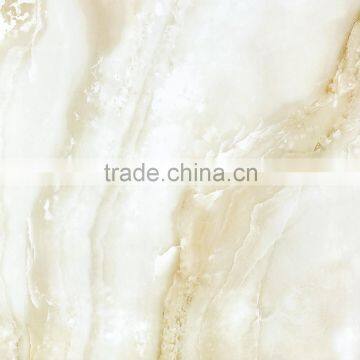 WHITE JADE STONE FULL POLISHED PORCELAIN GLAZED TILES FROM FOSHAN MANUFACTURER