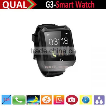 Waterproof Android Smart watch Bluetooth phone, Health monitor watch, Luxury Bluetooth Watch with Auto Focus Camera Q