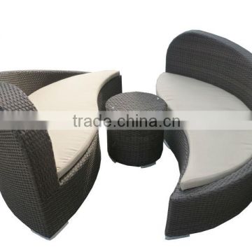 Newest Design Poly Rattan Patio Furniture Sofa Set