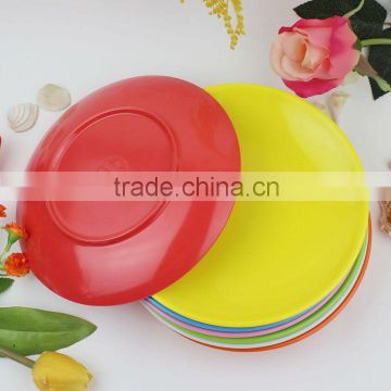 9" pizza plate in colorful