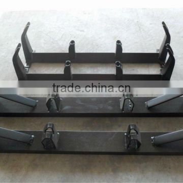 steel idler frame with paint