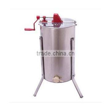 High refined beekeeping equipment manual 2 frames stainless steel honey extractor