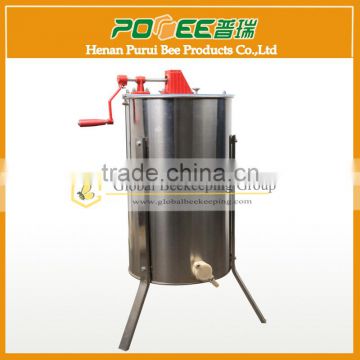 stainless steel manual 3 frames honey extractor for bee keeping