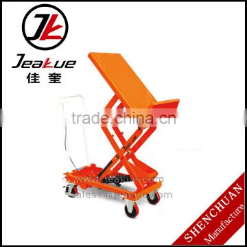 2016 new brand model hand hydraulic movable scissor Lift Table