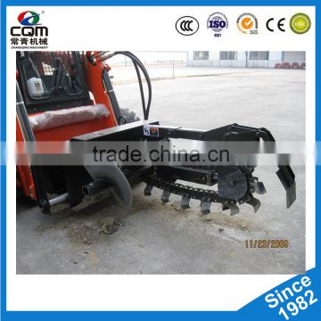 Wheel steer loader attachment disk trencher for sale