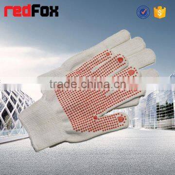 M safety 100% polyester knitted latex coated work glove