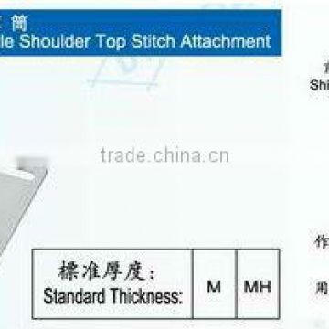 Single needle shoulder top stitch attachment DA YU 422 F211