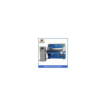 leather autofeeder hydraulic cutting machine