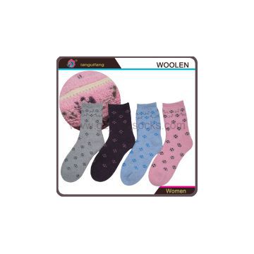China manufacturers supply  warmer woman  wool socks