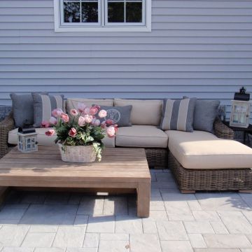 Teak Wood Outdoor Lounge Furniture Modern Coffee Shop Leisure