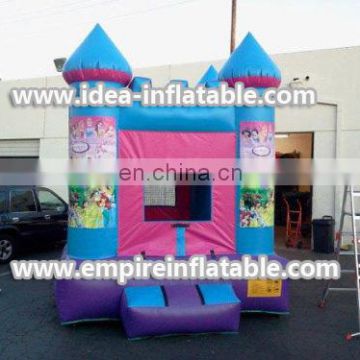 best price custom princess inflatable children bounce house ID-MD1016