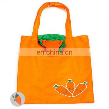 Wholesale Folding Carrot Shopping Bags