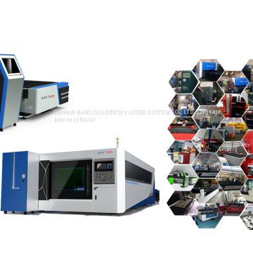 500W to 3000W Metal Fiber Laser Cutting Machine for Sales