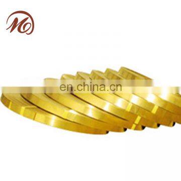 China manufacturer high precision copper strip brass strip