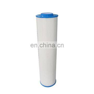 Customizable multi-fold water filter element for swimming pool circulating water filtration