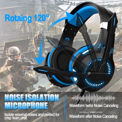 G2000MAX GAMING HEADSET -7.1 Surround-Mic LED Wired Headphones Gaming Headset Gamer Game Earphones For PS,Xbox One 360 PC