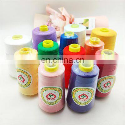 cheap price factory supply 100% spun Polyester Sewing Thread 40s/2 for sewing and knitting