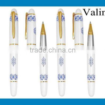 Blue and white porcelain roller pen Valin roller pen for gift items