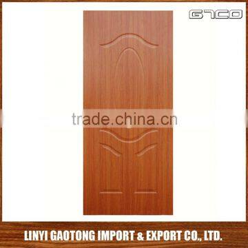 Trade Assurance hdf/mdf moulded veneer door skin by ash/teak/sapeli/oak