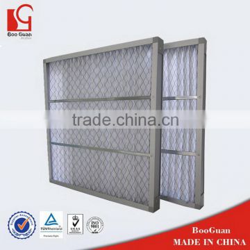 Alibaba china classical pleated pre filter for clean room