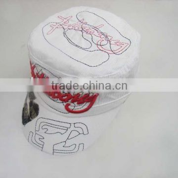 military hat / cotton cap / fashion cap with embroidery