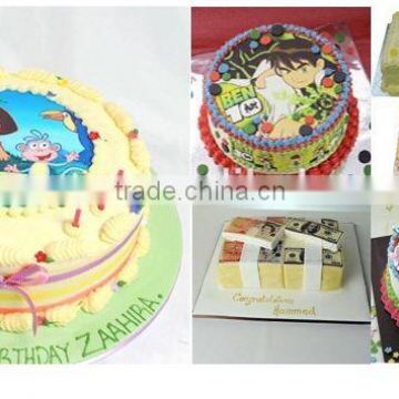 refillable digital printing edible ink for hp printer for printing on cake/biscuit
