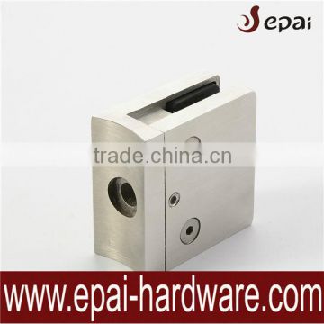 Stainless steel railing glass clamps