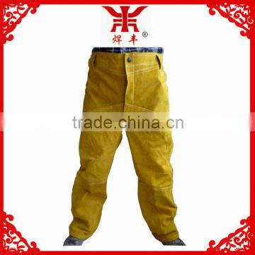 F-3005 factory-outlet 100% cow split leather safety welding clothes/leather welding workwear/safety equipments