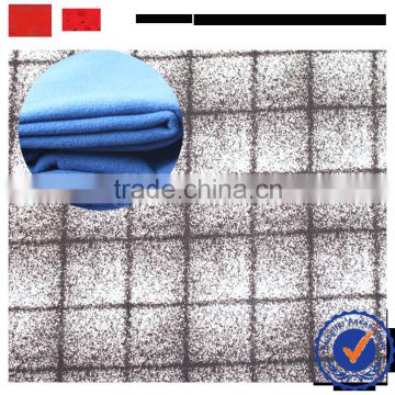 shaoxing fabric factory best TR two side brush fabric /printed fabric manufacturer
