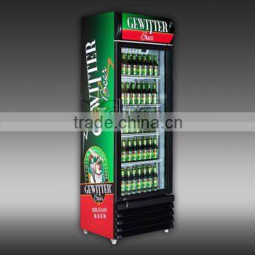 200 - 1600 LITERS SINGLE GLASS DOOR DISPLAY COMMERCIAL COKE FRIDGE