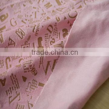 Manufacturers Supply Super Soft Short Fabric,Print Fabric