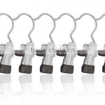 Heavy Duty Single Chromed Metal Clip hangers
