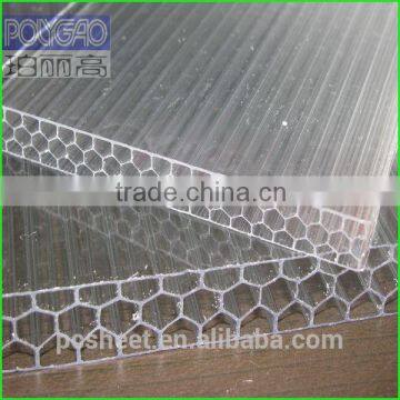 polycarbonate honeycomb sheet for roofing