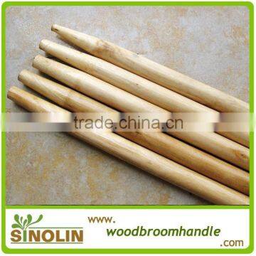 tapered end wooden rake stick