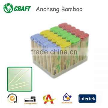bamboo 2.0mm christmas decorative toothpicks in good quality