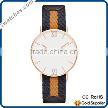 international nylon watch stainless steel watch fashion style nato nylon strap watch quartz watch