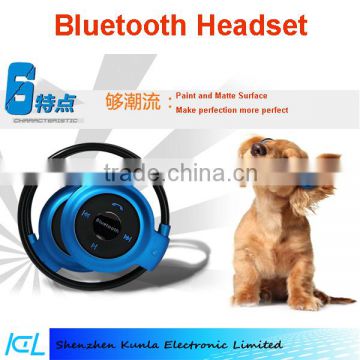 High quality Universal Wireless Stereo Bluetooth Earphone Sport Headset with Built-in Microphone For iPhone Samsung