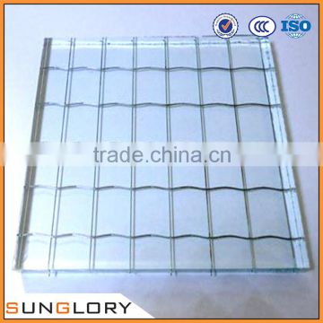 6.5MM 6MM 7MM polished wire glass