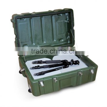 Roto molded plastic Military Transit container
