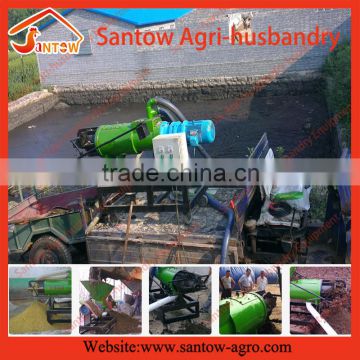 good quality automatic chicken manure dewater machine for manure processing