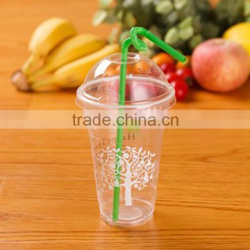 Widely Used Promotional Plastic Cup With Dome Lid