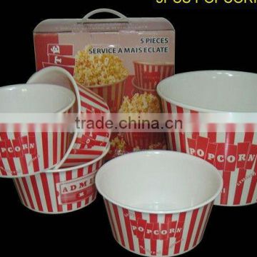 popular paper popcorn bucket/popcorn cups