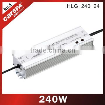 240W Switching Power Supply LED Waterproof with adjustable PFC function HLG-240-24